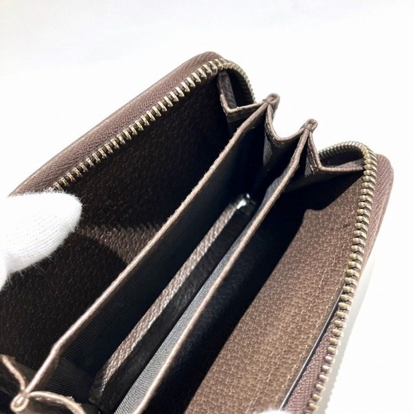 Gucci Gucci Ophidia Coin Case Brown Leather Trim Leather Coin Case 597613 - Picture 3 of 9